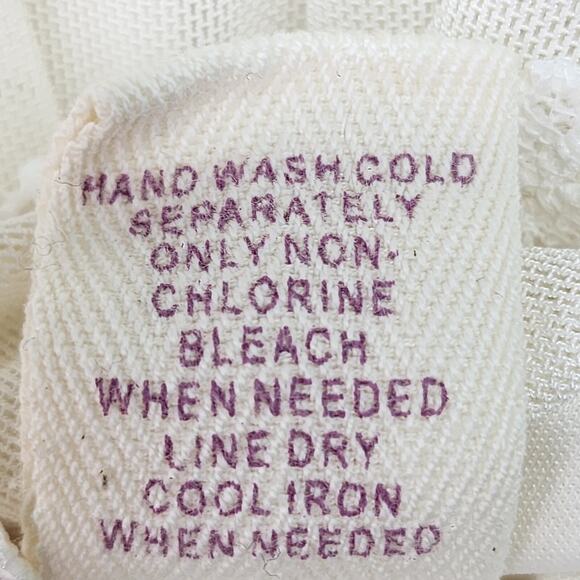 Altar’d State Slip Dress Women SMALL Off-White Lace Sleeveless Knee Length Lined - Picture 13 of 15